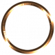 Toolbox Alphabet Bingo Chip Ring- Large Bronze Metal Ring