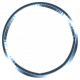 Toolbox Alphabet Bingo Chip Ring- Small Light Blue Metal Ring