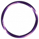 Toolbox Alphabet Bingo Chip Ring- Small Purple Metal Ring
