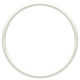 Toolbox Alphabet Bingo Chip Ring- Medium White Plastic Ring