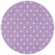 All the Princesses- Purple Dotted Brad Disk