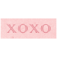All the Princess- XOXO Word Art