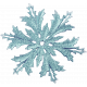 Snow &amp; Snuggles- Teal Snowflake