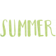 Unwind- Summer Word Art