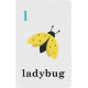April Showers – Ladybug Spring Card