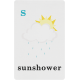 April Showers – Sunshower Spring Card 