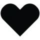 Heart Shape Mask 017