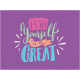 Toolbox Love Notes 2- Push Yourself To Be Great 4x3&quot;