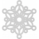 Snowflake Template 006