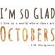 Fall Into Autumn- Octobers Word Art