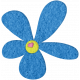 Good Day- Felt Flower Doodle 1