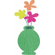 Good Day- Felt Vase Doodle