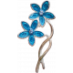 Reflections of Strength - Flower Brooch