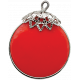 Let&#039;s Get Festive- Red and Silver Charm