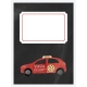 Pizza Delivery Car 3x4 Card