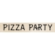 Pizza Party Word Strip