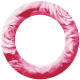 Spring Fresh Round Rose Frame 02 - Pink