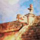 Mexican Spice Photo Paper- Watercolour- 03 Chichen Itza 01