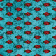 Mexican Spice Rose Paper 03- Turquoise