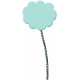 Earth Day Puffy Tree Blue