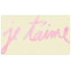 Shabby Wedding- Je Taime Word Bit