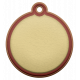 Shelter Pet Mauve Circle Tag