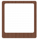 Home For The Holidays- Wood Square Frame