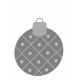 Christmas Ornament Element Template 2