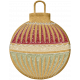 Holiday Cookies- Ball Ornament 03