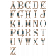 Organized Mess- Alphabet Kit- Full A to Z Uppercase 