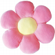 Pink Corduroy Cushion Flower