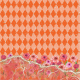 Orange Diamonds &amp; Pink Dahlias