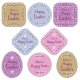 Multi-Coloured Easter Labels