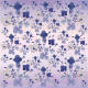 Purple Pansy Overlay #01 Background