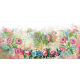 Masked Vintage Floral Bottom Border #01 