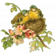 Victorian Ephemera- Happy Birdies2