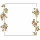 Metallic Floral Frame