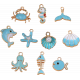 Extracted Tiny Ocean Life Charms #01