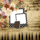 Double Polaroid Music Background QP