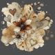 Ink Splash Floral 2