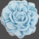 Blue Fabric Flower 02