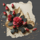 Torn Ppr W Rose Cluster 01