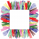 Colorful Ribbon Frame