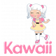GSM- Japan Kawaii Word Art 01
