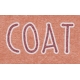 Winter Day Word Art- Coat