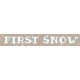 Winter Fun - Snow Baby Word Art First Snow