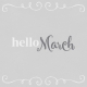 In the Pocket Hello Card- March