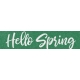Spring Day Collab- May Flowers Hello Spring Word Art