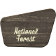 Into the Woods- National Forest Sign