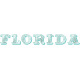 Destination Florida Beach Florida Word Art